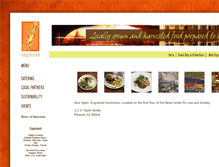 Tablet Screenshot of engrainedcafe.com